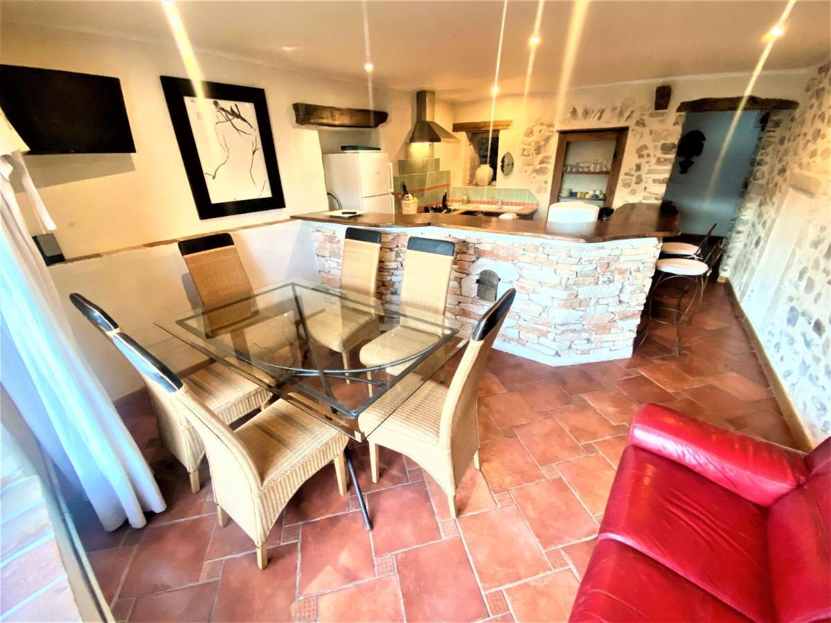 Gite De Groupe 9Ch Ou 3 Gites Independants De 3Ch - Patio Et Piscine Interieure Chauffee Toute L'Annee Валлон-Пон-д'Арк Экстерьер фото