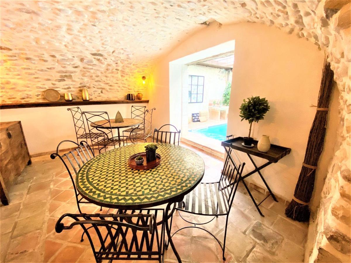 Gite De Groupe 9Ch Ou 3 Gites Independants De 3Ch - Patio Et Piscine Interieure Chauffee Toute L'Annee Валлон-Пон-д'Арк Экстерьер фото