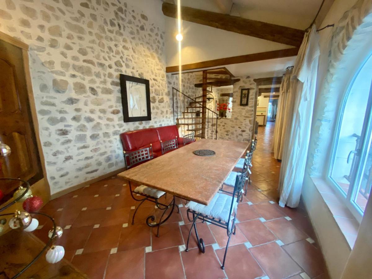 Gite De Groupe 9Ch Ou 3 Gites Independants De 3Ch - Patio Et Piscine Interieure Chauffee Toute L'Annee Валлон-Пон-д'Арк Экстерьер фото