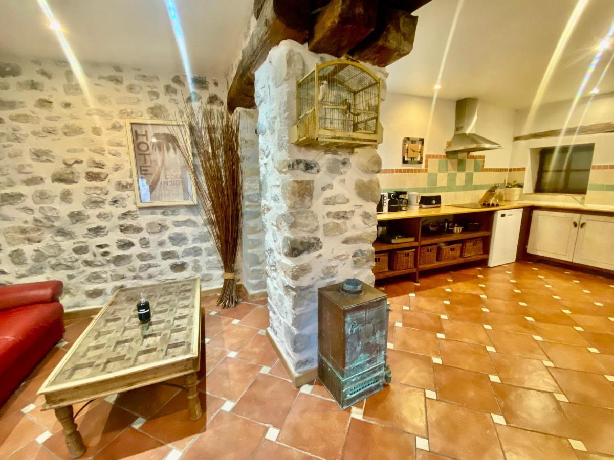 Gite De Groupe 9Ch Ou 3 Gites Independants De 3Ch - Patio Et Piscine Interieure Chauffee Toute L'Annee Валлон-Пон-д'Арк Экстерьер фото