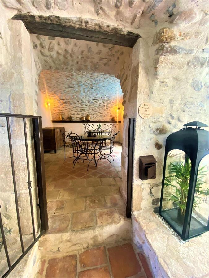 Gite De Groupe 9Ch Ou 3 Gites Independants De 3Ch - Patio Et Piscine Interieure Chauffee Toute L'Annee Валлон-Пон-д'Арк Экстерьер фото